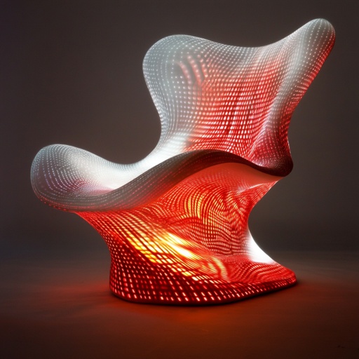 Futuristic technology: Shape-shifting smart material used for instantly customizable furniture and clothing --v 6.1