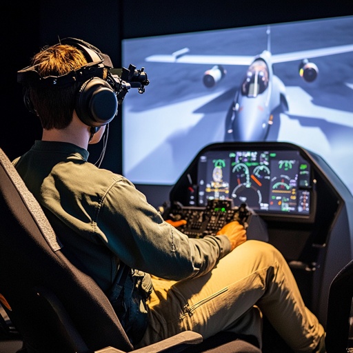 Virtual reality: Hyperreal flight simulator for training pilots of next-generation aircraft --v 6.1