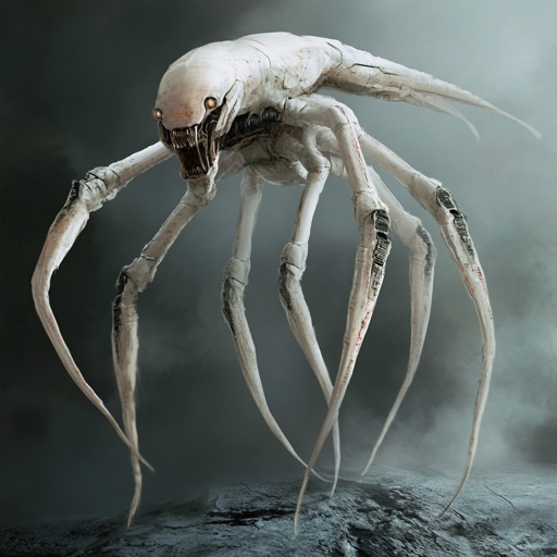 Alien species: Microgravity-adapted creatures with multiple manipulating appendages --v 6.1